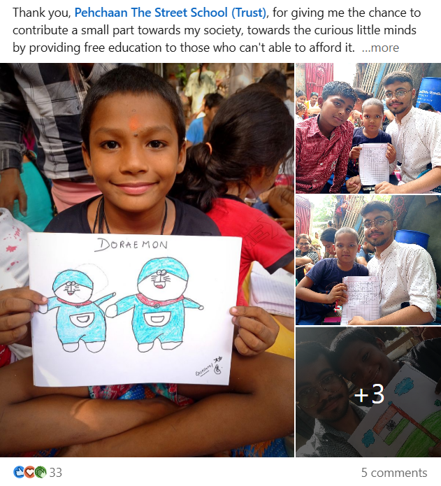 LinkedIn reflection post